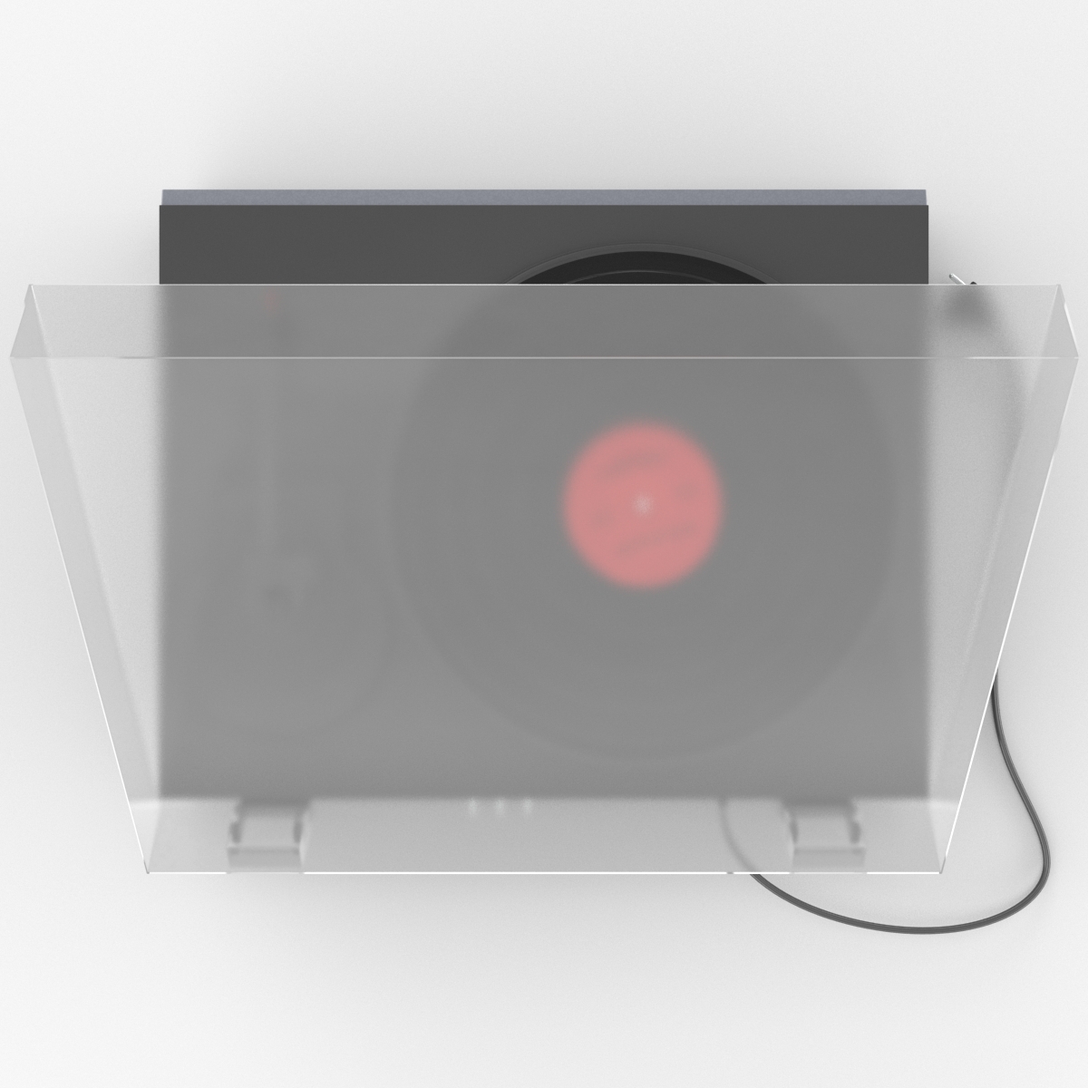 3D model Retro Turntable