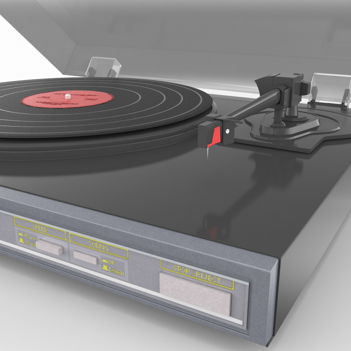 3D model Retro Turntable