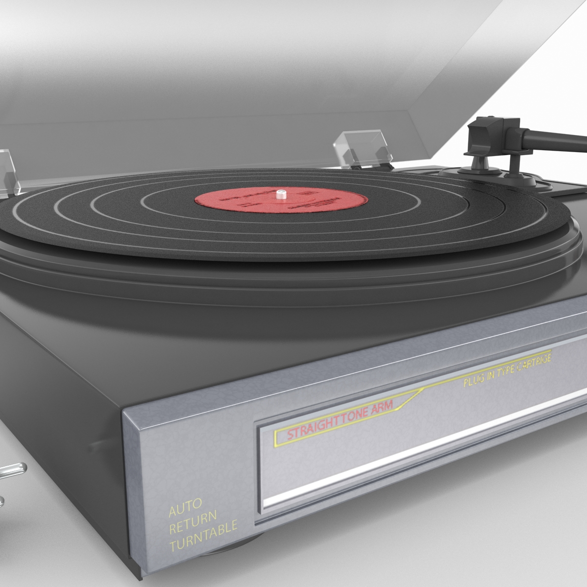 3D model Retro Turntable