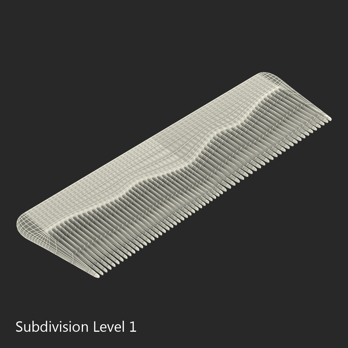 3D model Comb 2