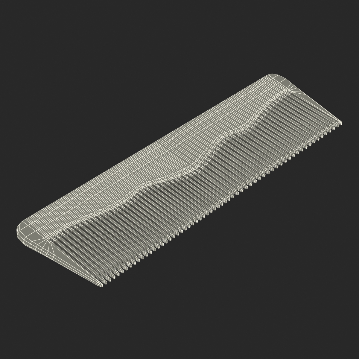 3D model Comb 2