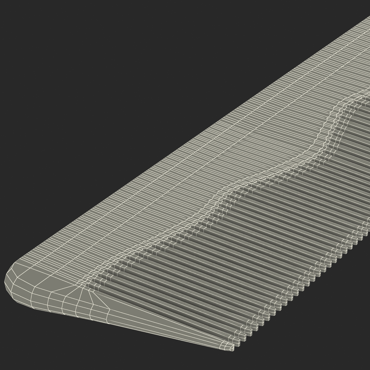 3D model Comb 2