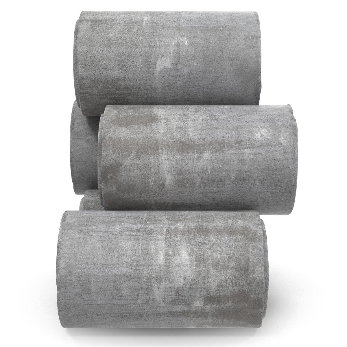 3D Concrete Pipe model