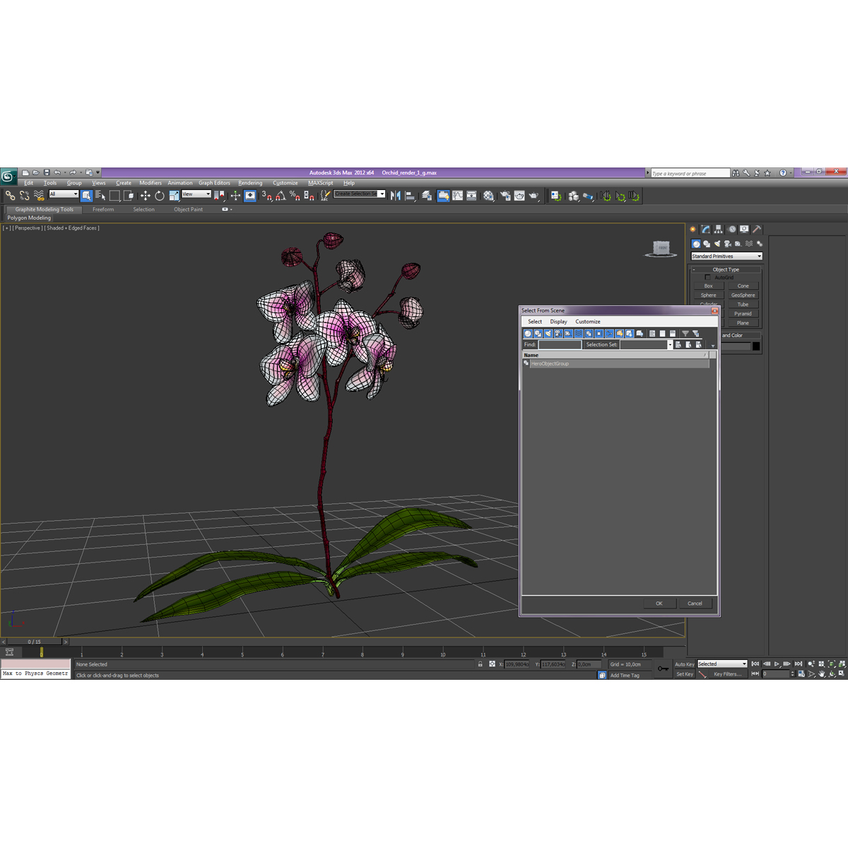 3D model Orchid