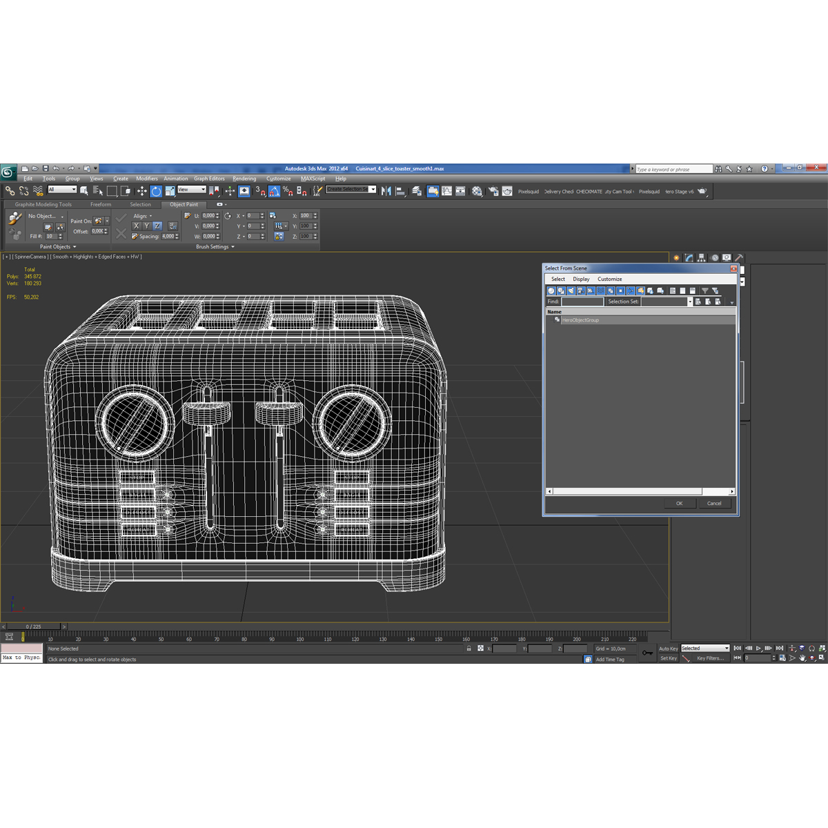 3D model Toaster 4 Slice