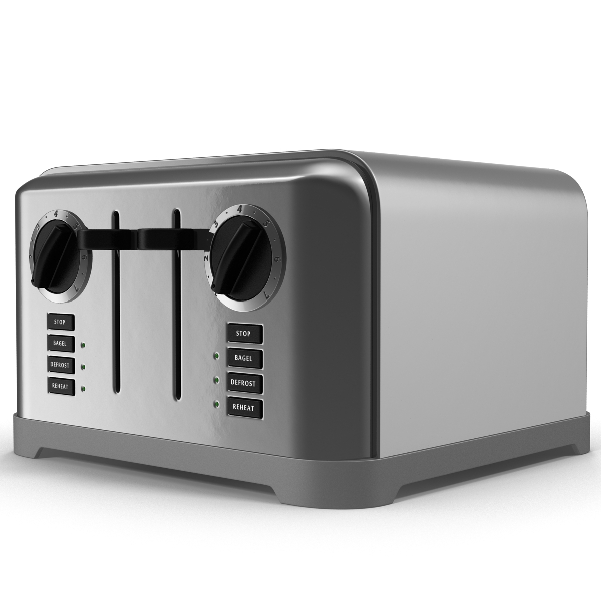 3D model Toaster 4 Slice