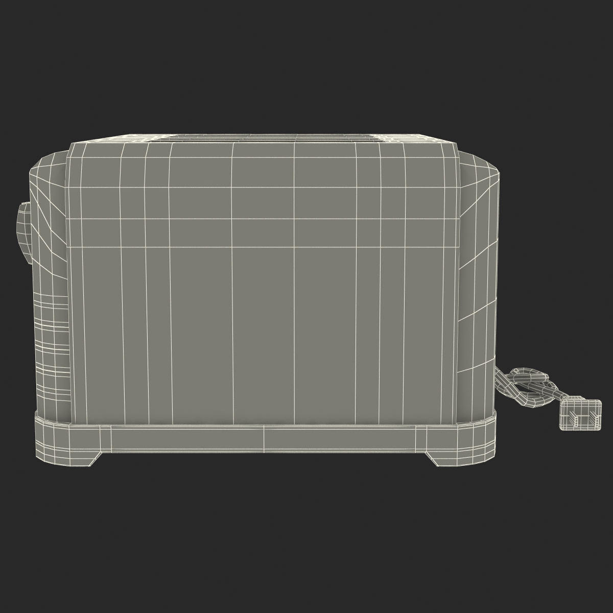 3D model Toaster 4 Slice