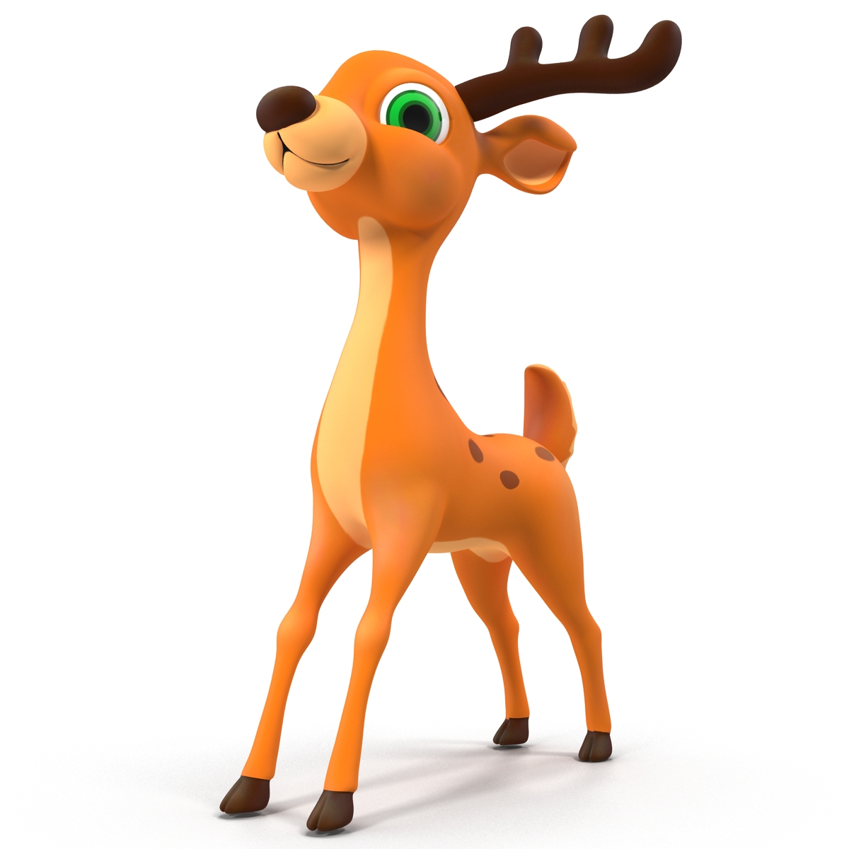 Cartoon Deer 3D