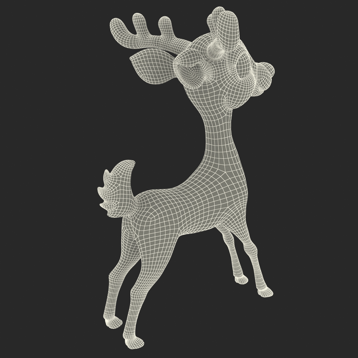 Cartoon Deer 3D