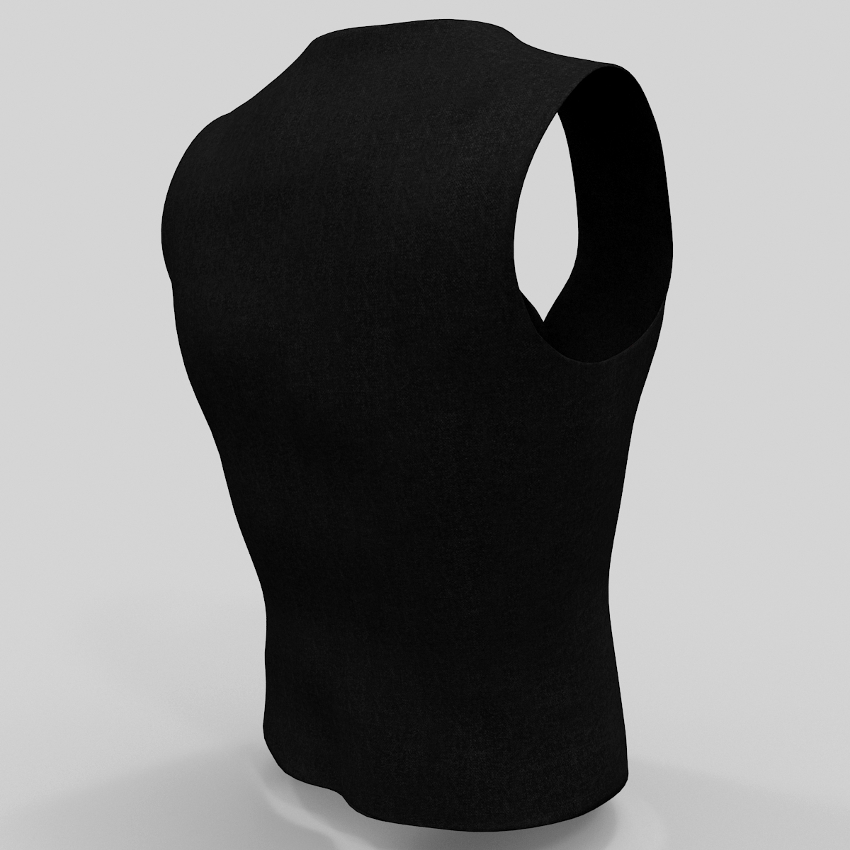 Mens Waistcoat 3D model