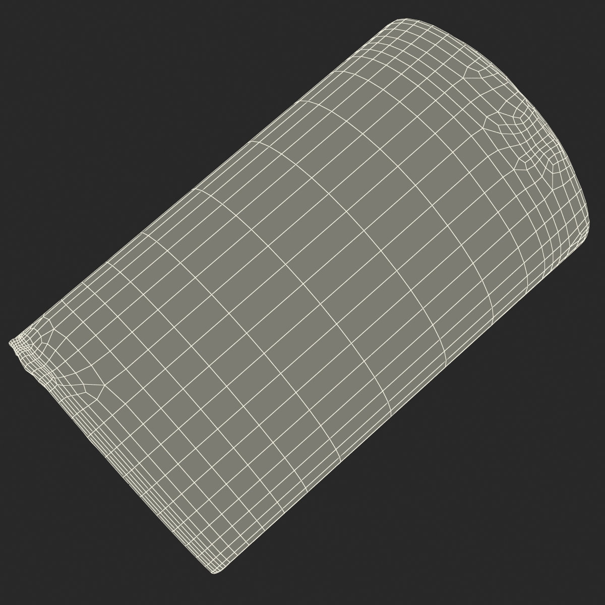 3D Concrete Pipe model