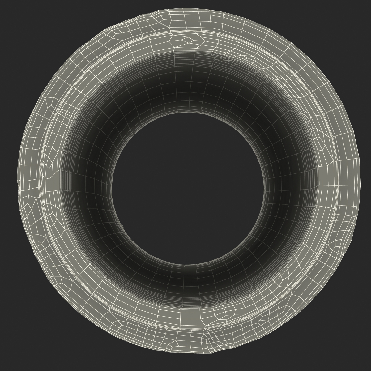 3D Concrete Pipe model