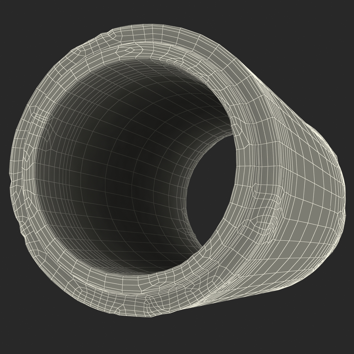 3D Concrete Pipe model