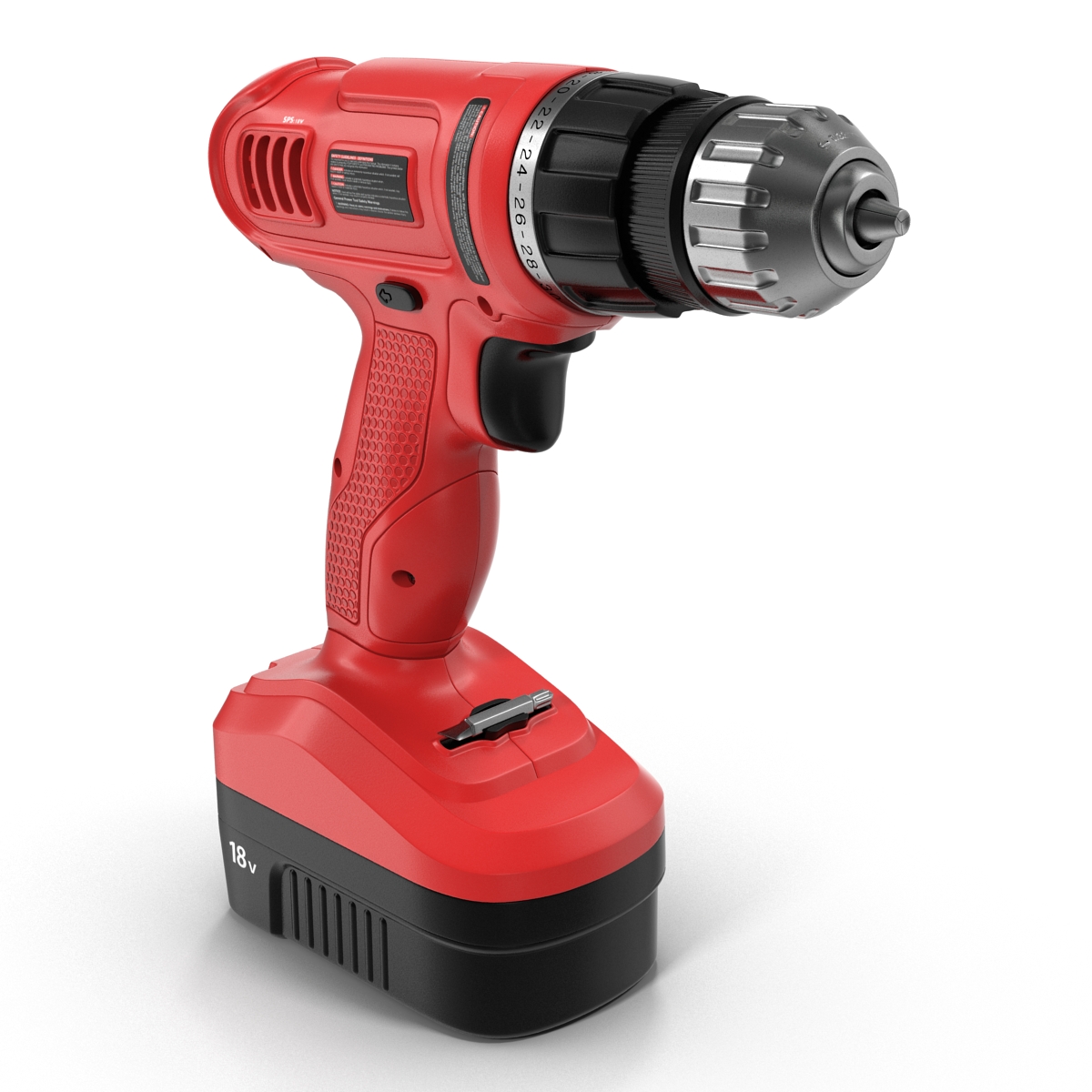 Cordless Drill 3D model