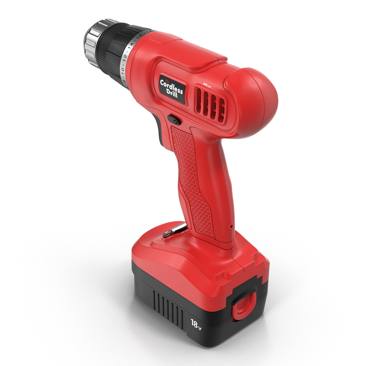 Cordless Drill 3D model