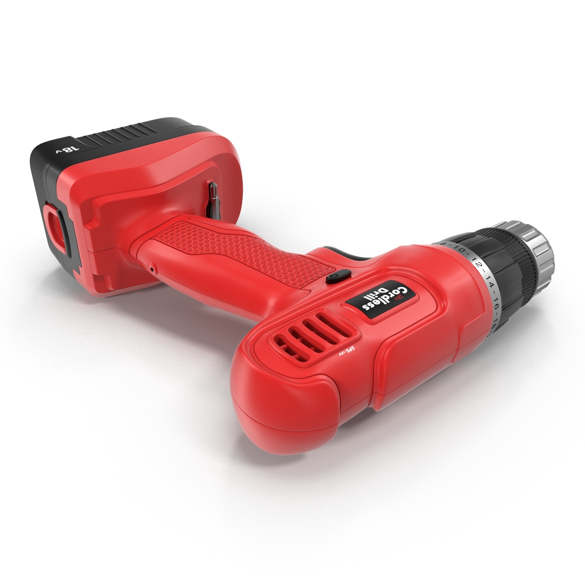 Cordless Drill 3D model