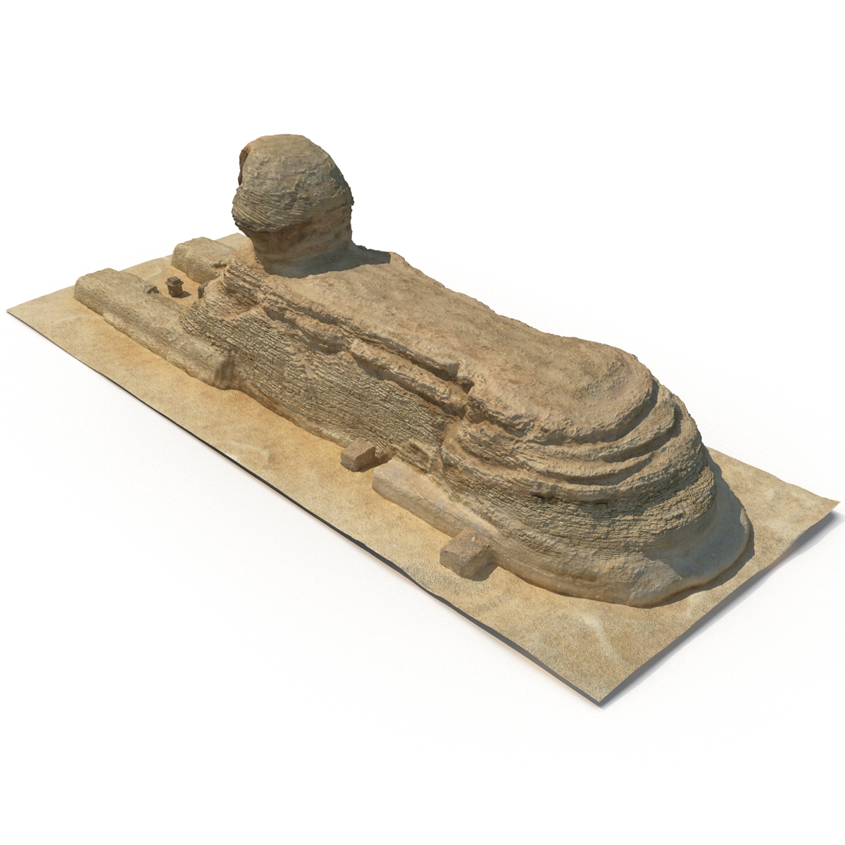 3D model Great Sphinx of Giza