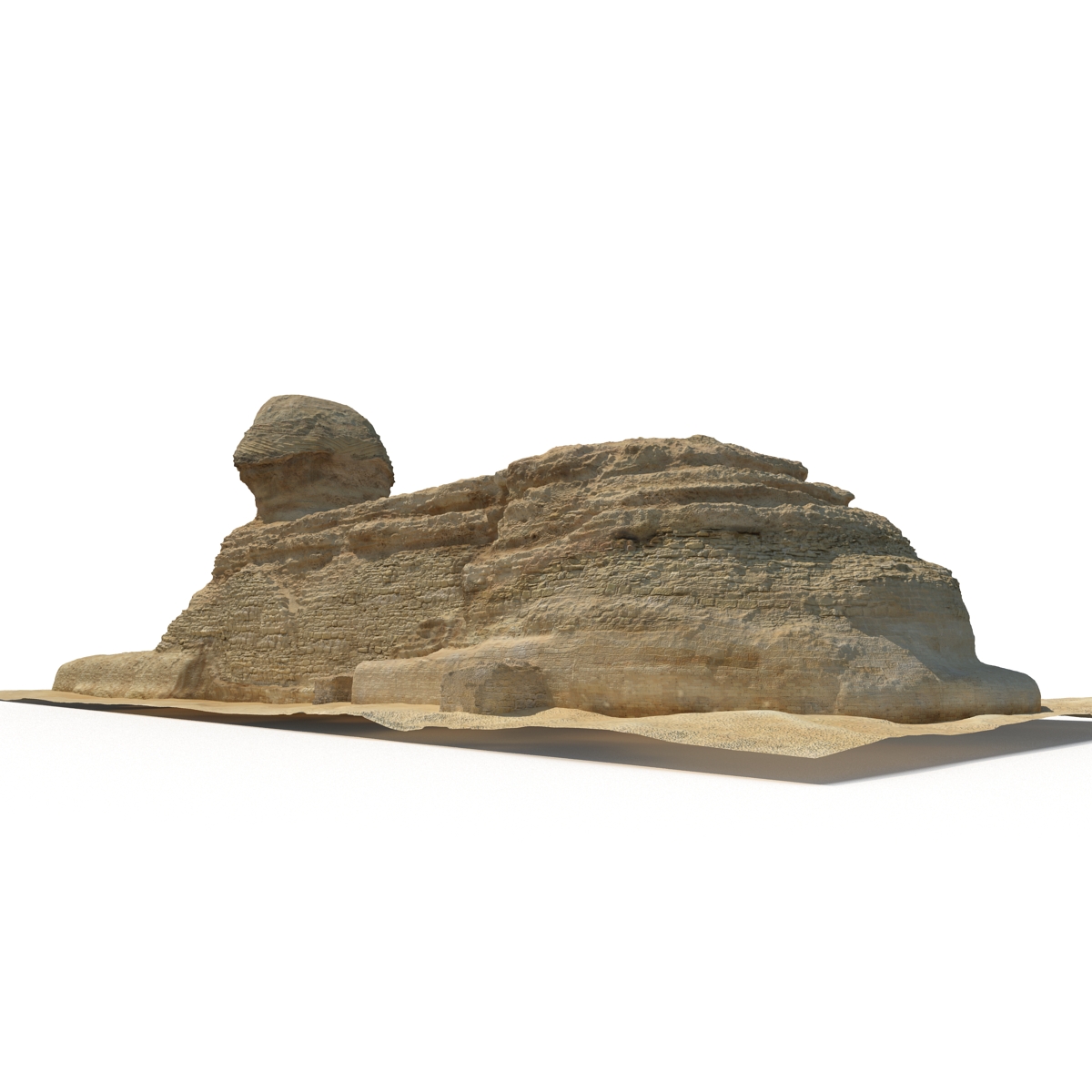 3D model Great Sphinx of Giza