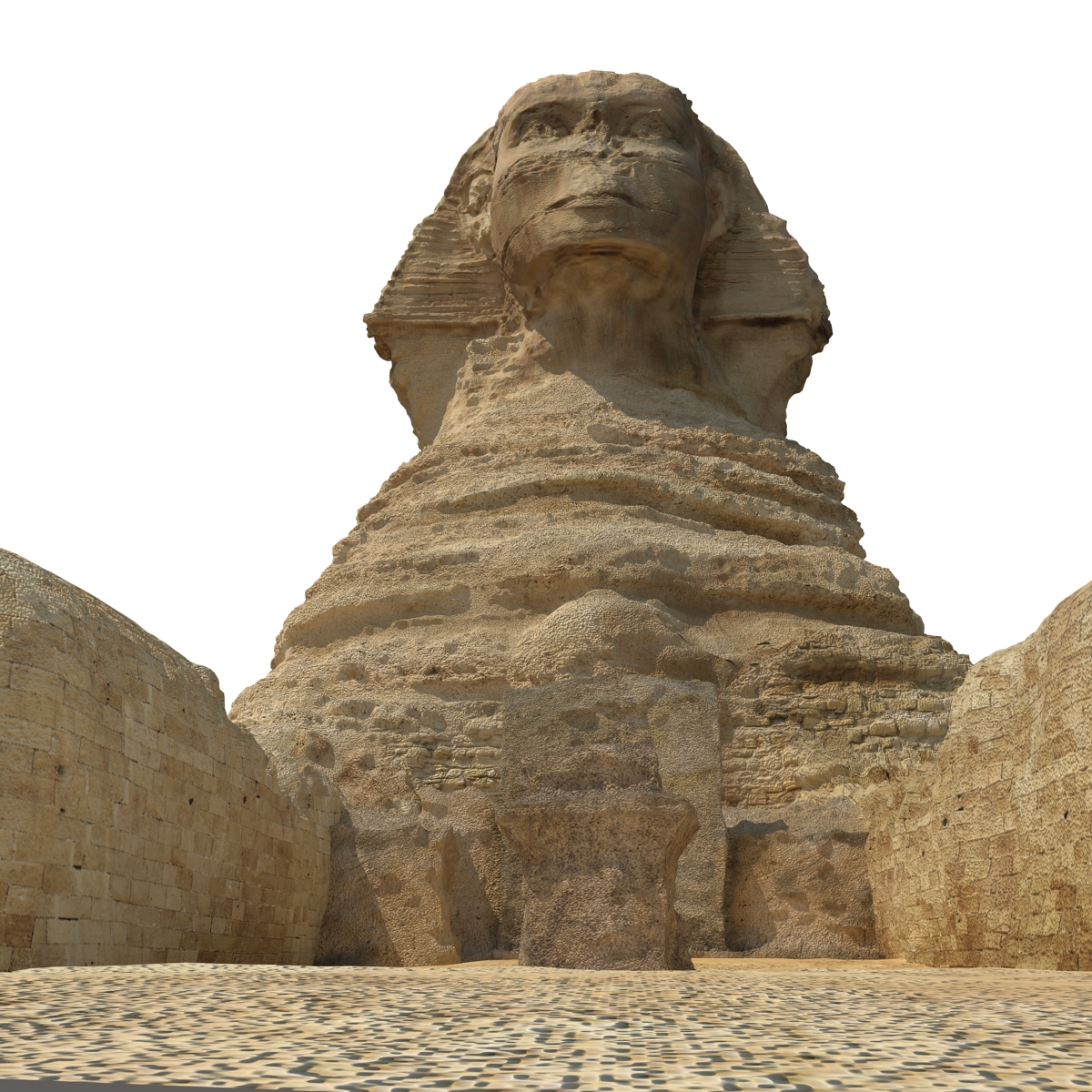 3D model Great Sphinx of Giza