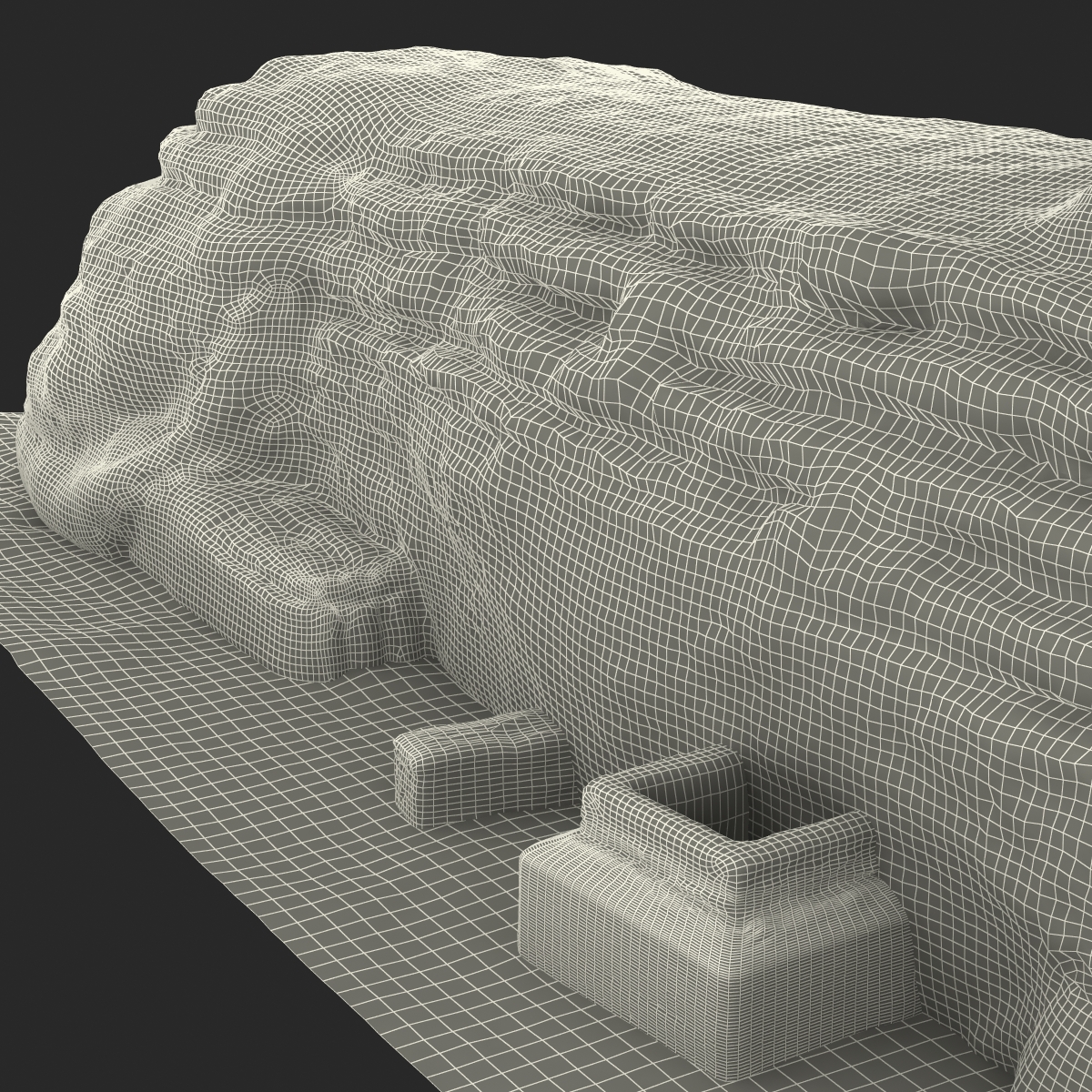 3D model Great Sphinx of Giza