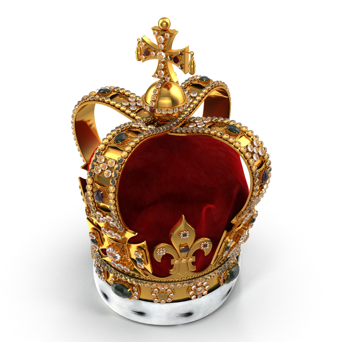 3D St Edwards Crown