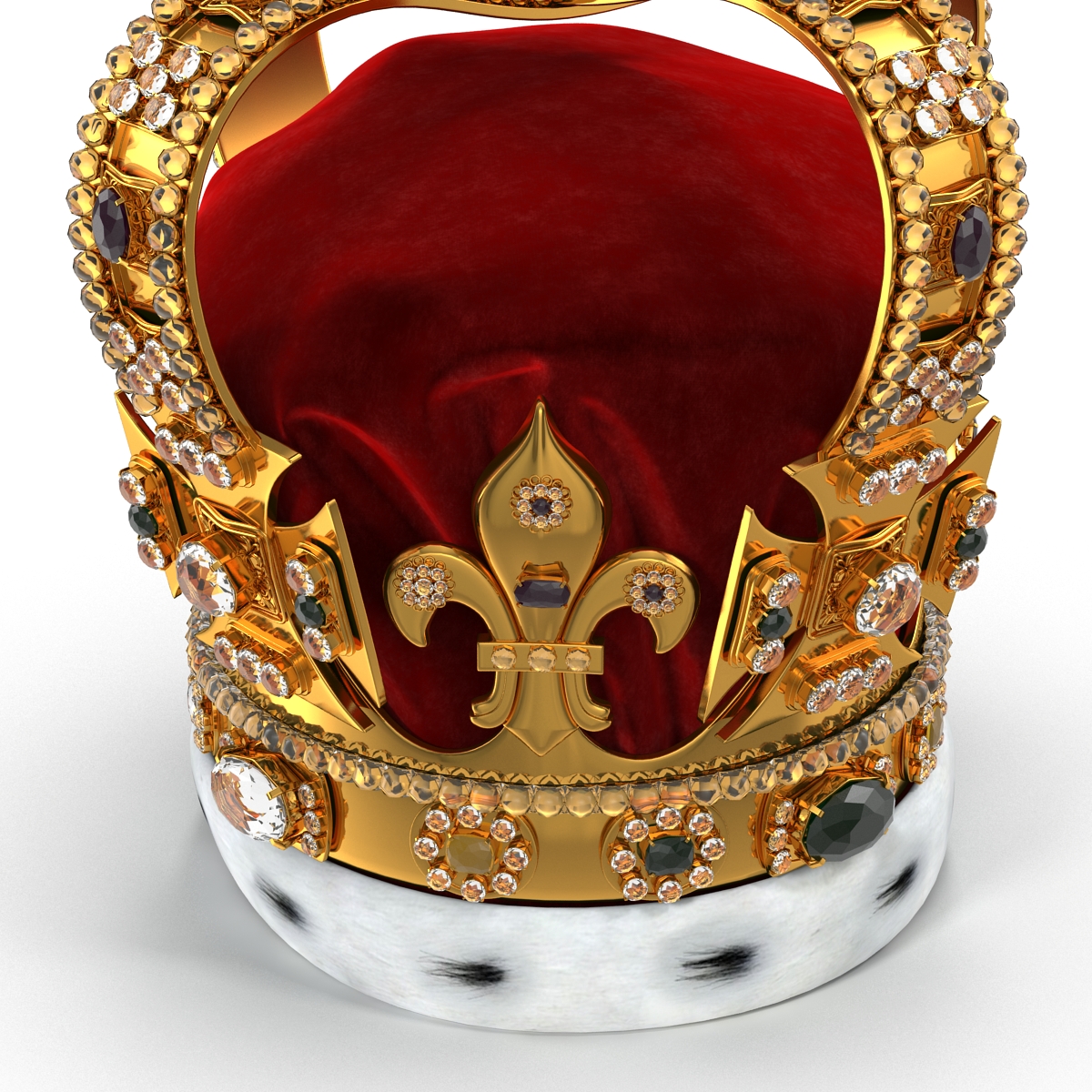 3D St Edwards Crown