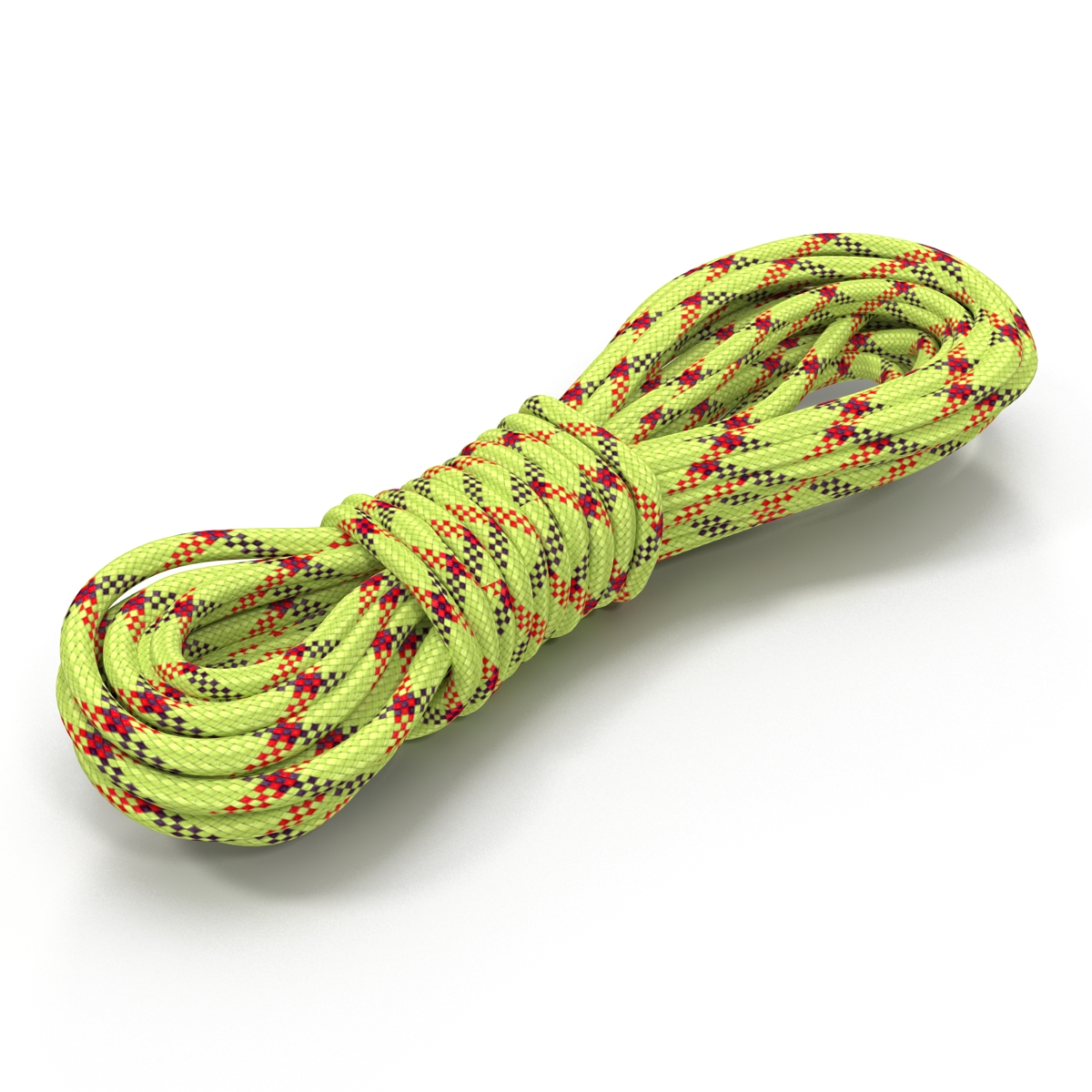 3D Rock Climbing Ropes Set model