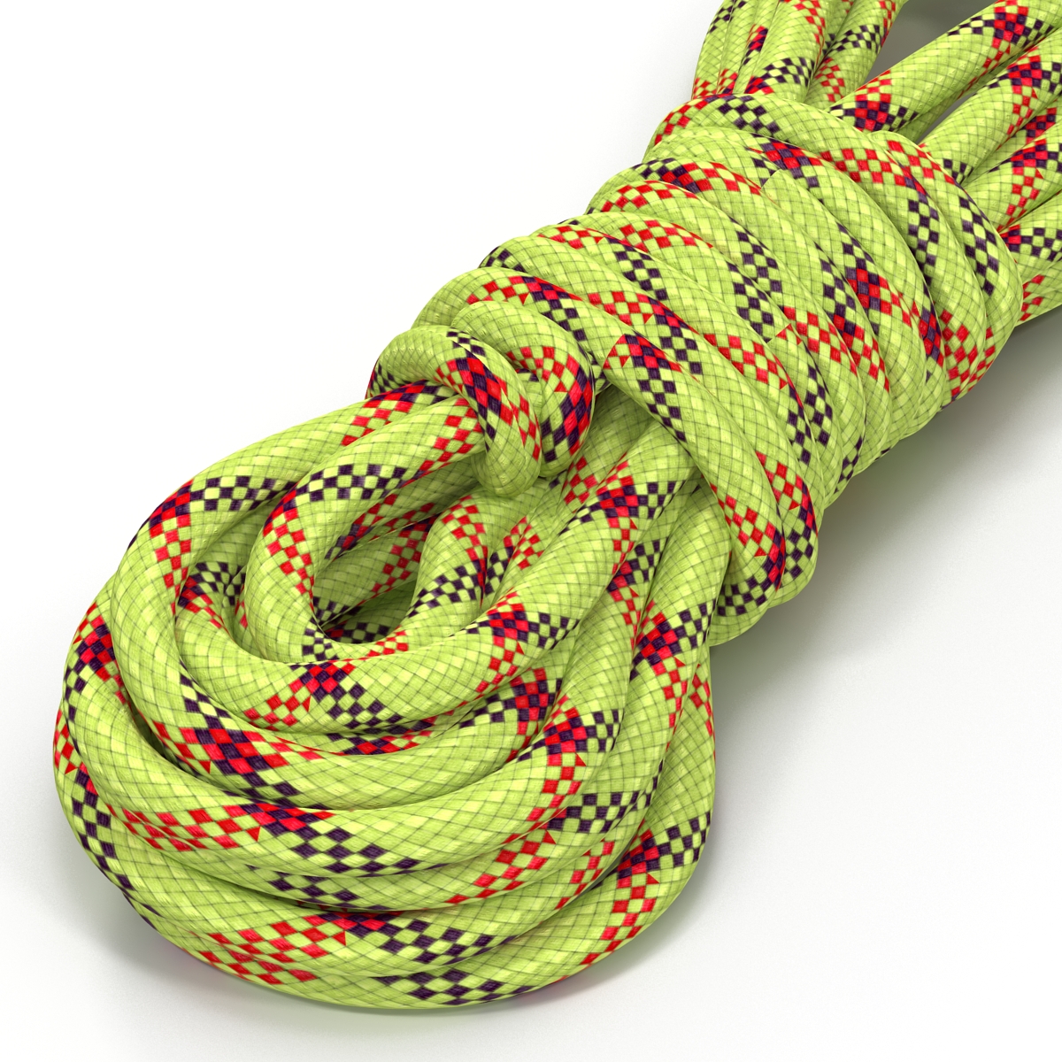 3D Rock Climbing Ropes Set model