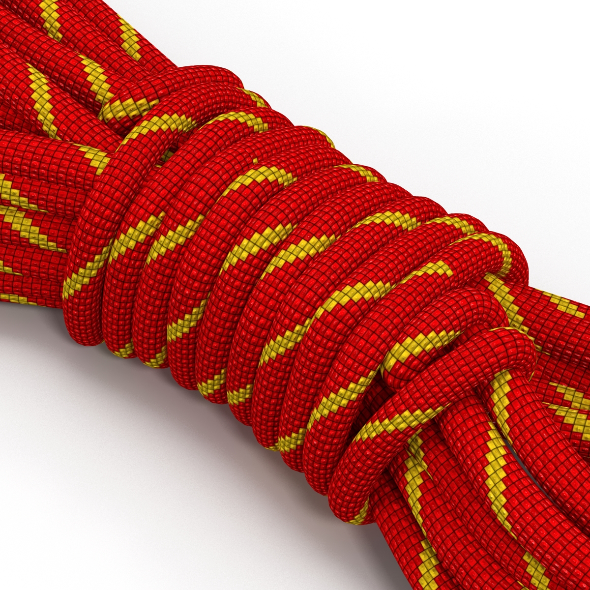 3D Rock Climbing Ropes Set model