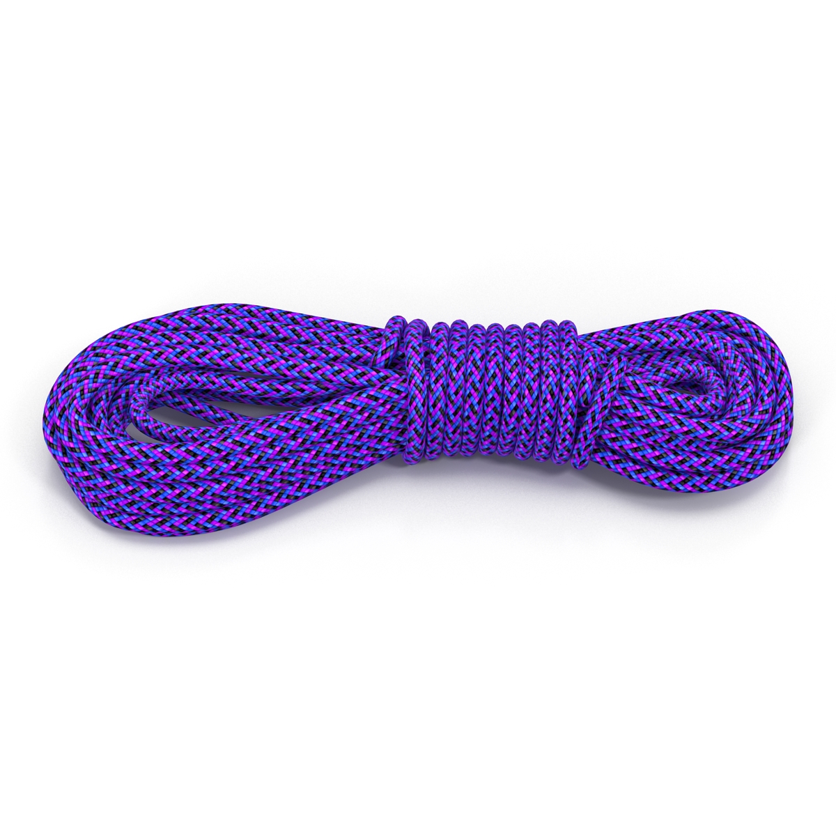 3D model Rock Climbing Rope Purple