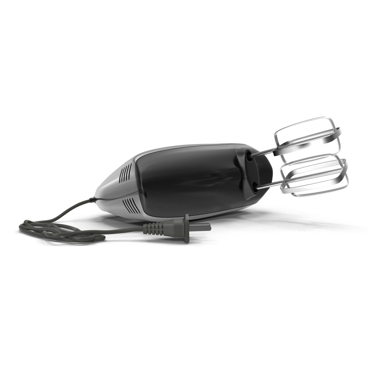 Hand Mixer Chrome 3D