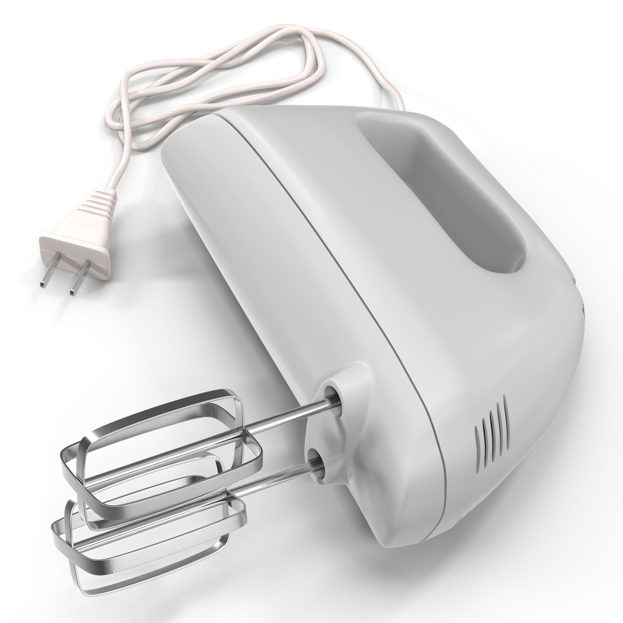 3D Hand Mixer White