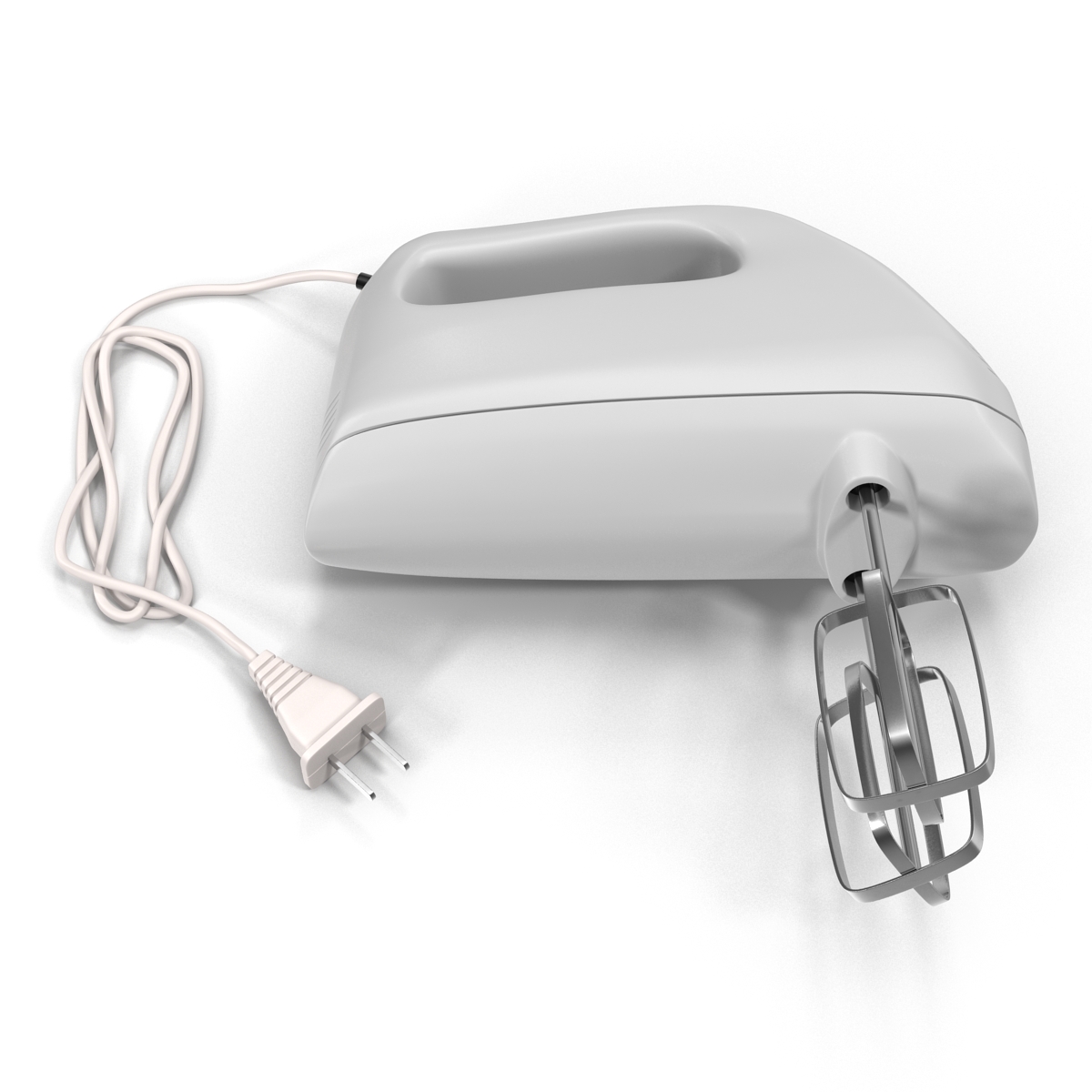 3D Hand Mixer White