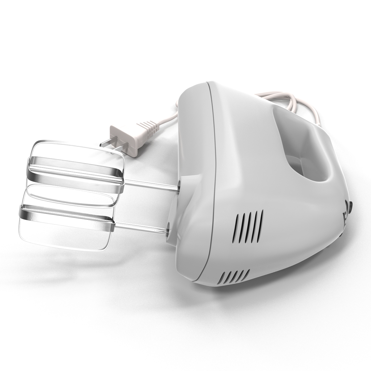 3D Hand Mixer White