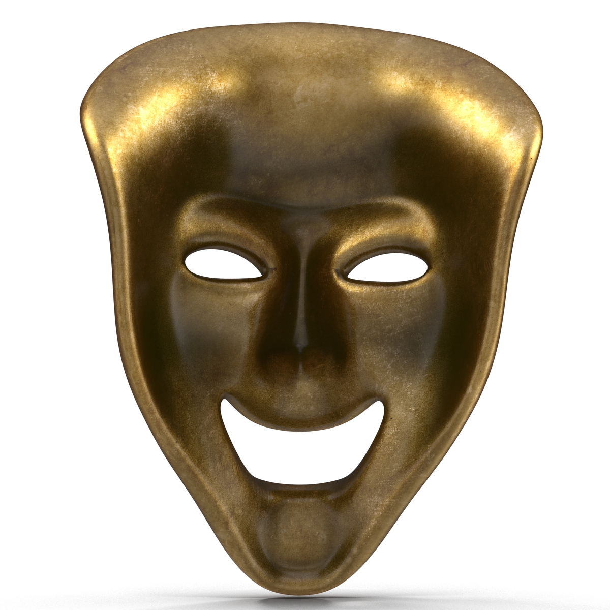 Theatre Comedy Mask 3D model