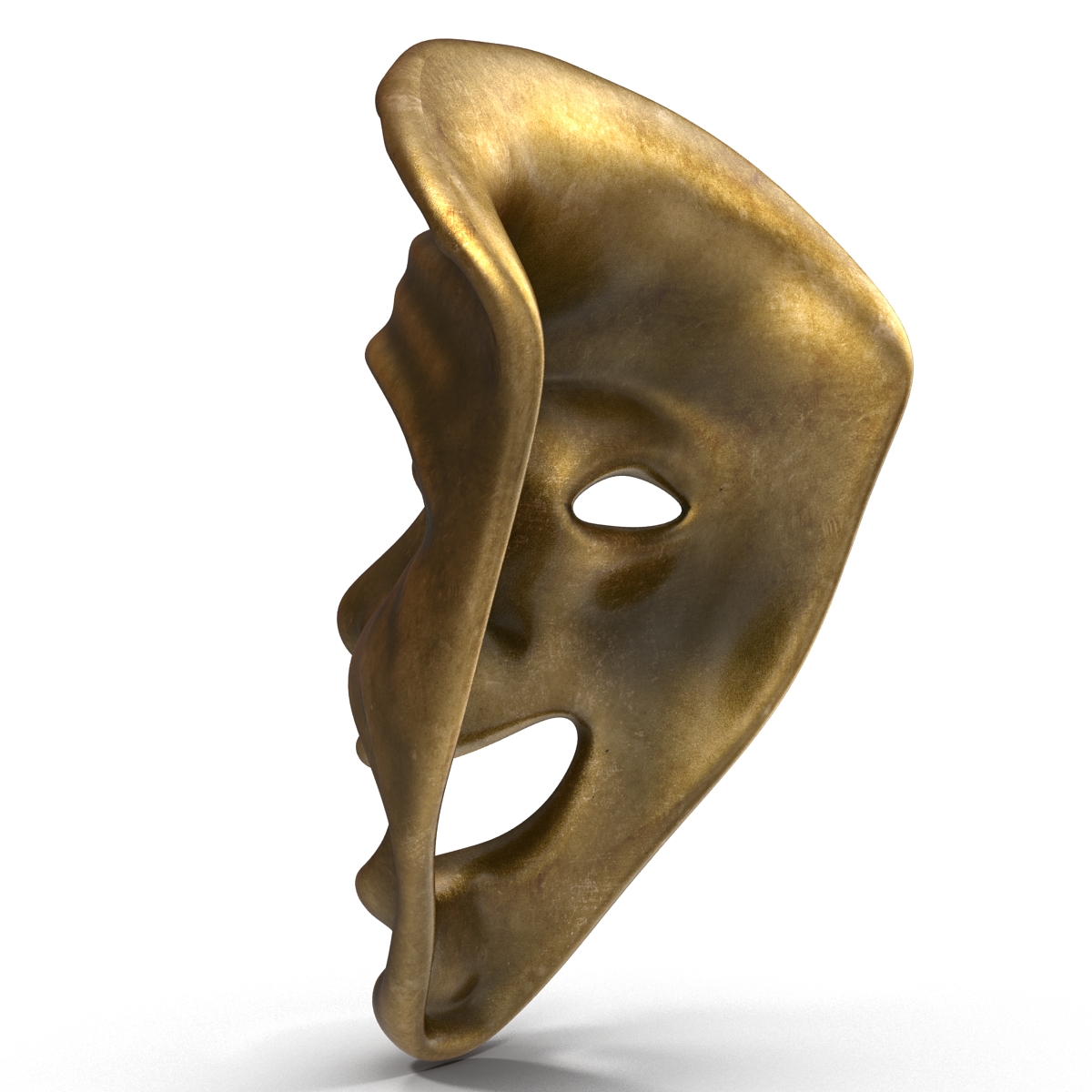 Theatre Comedy Mask 3D model