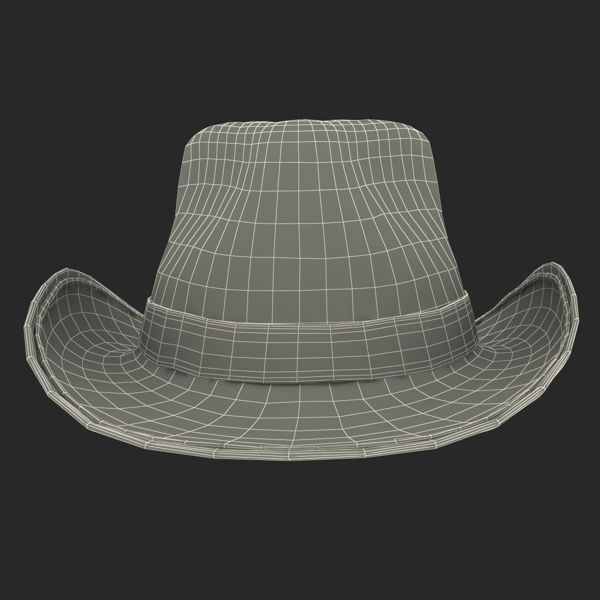 3D Straw Cowboy Hat