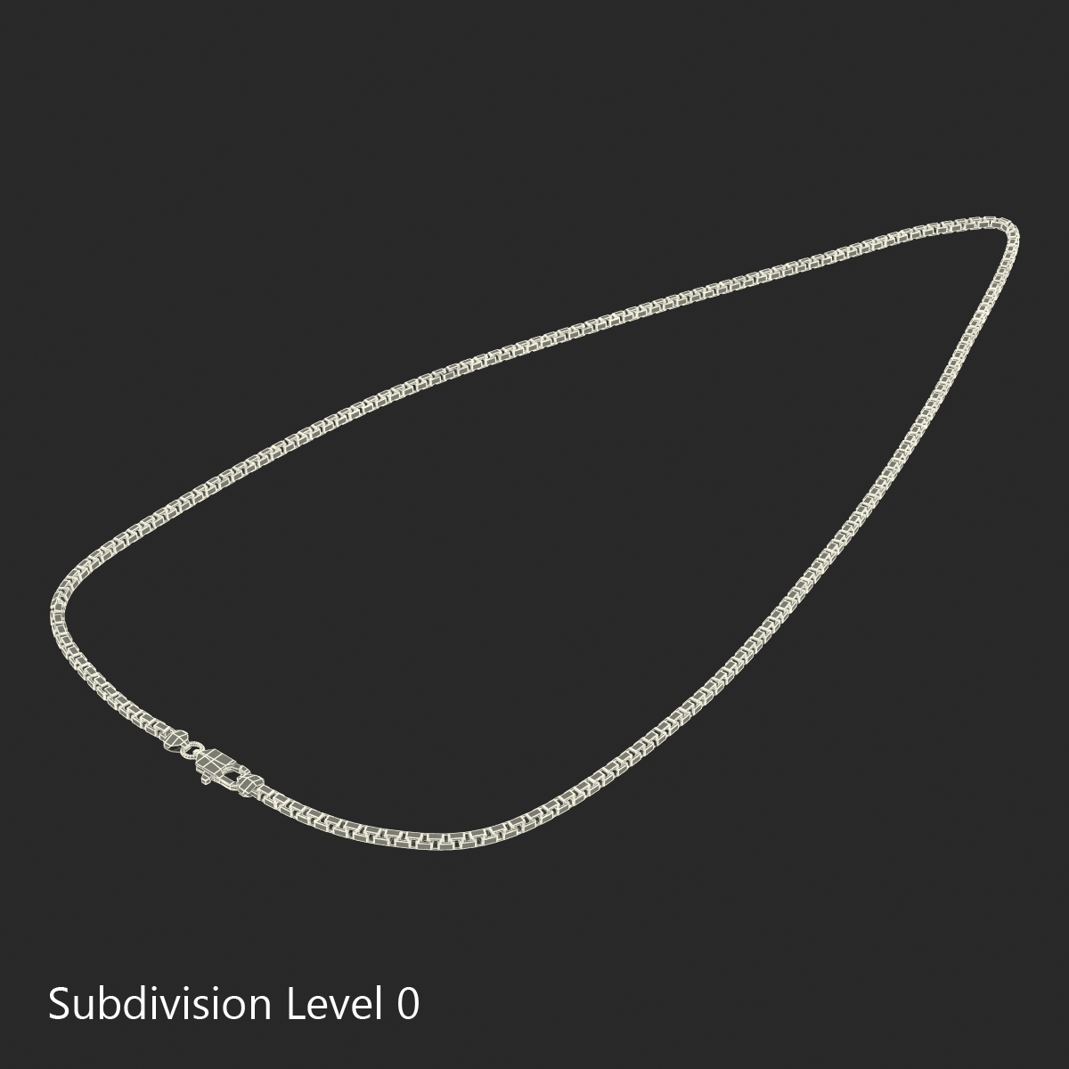 3D model Gold Chain