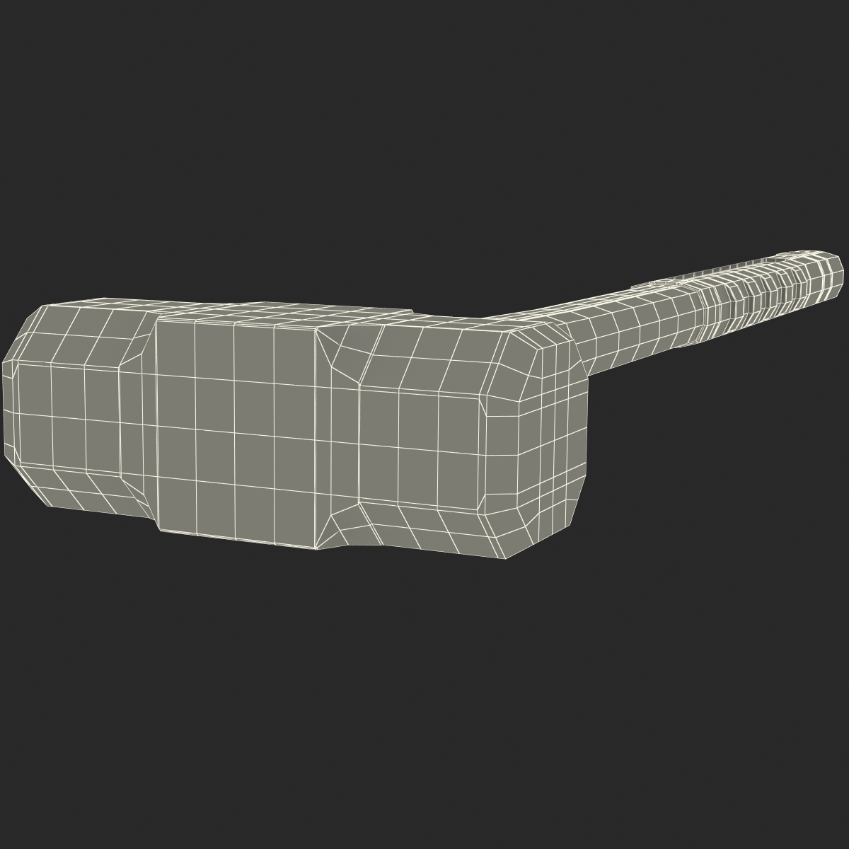 3D Sledge Hammer model