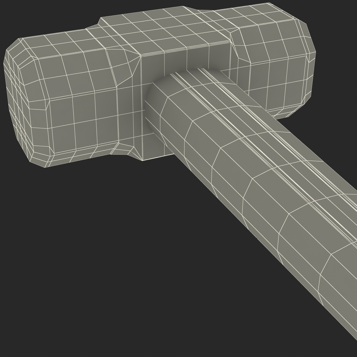 3D Sledge Hammer model