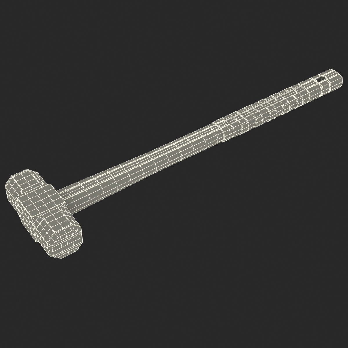 3D Sledge Hammer model