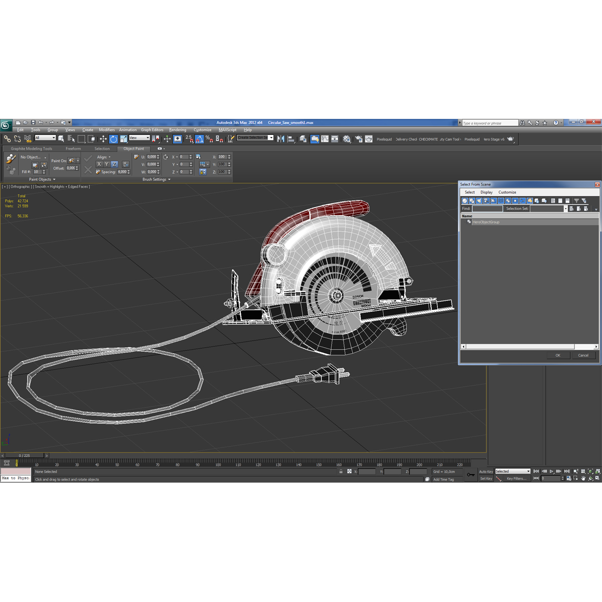 Circular Saw 3D