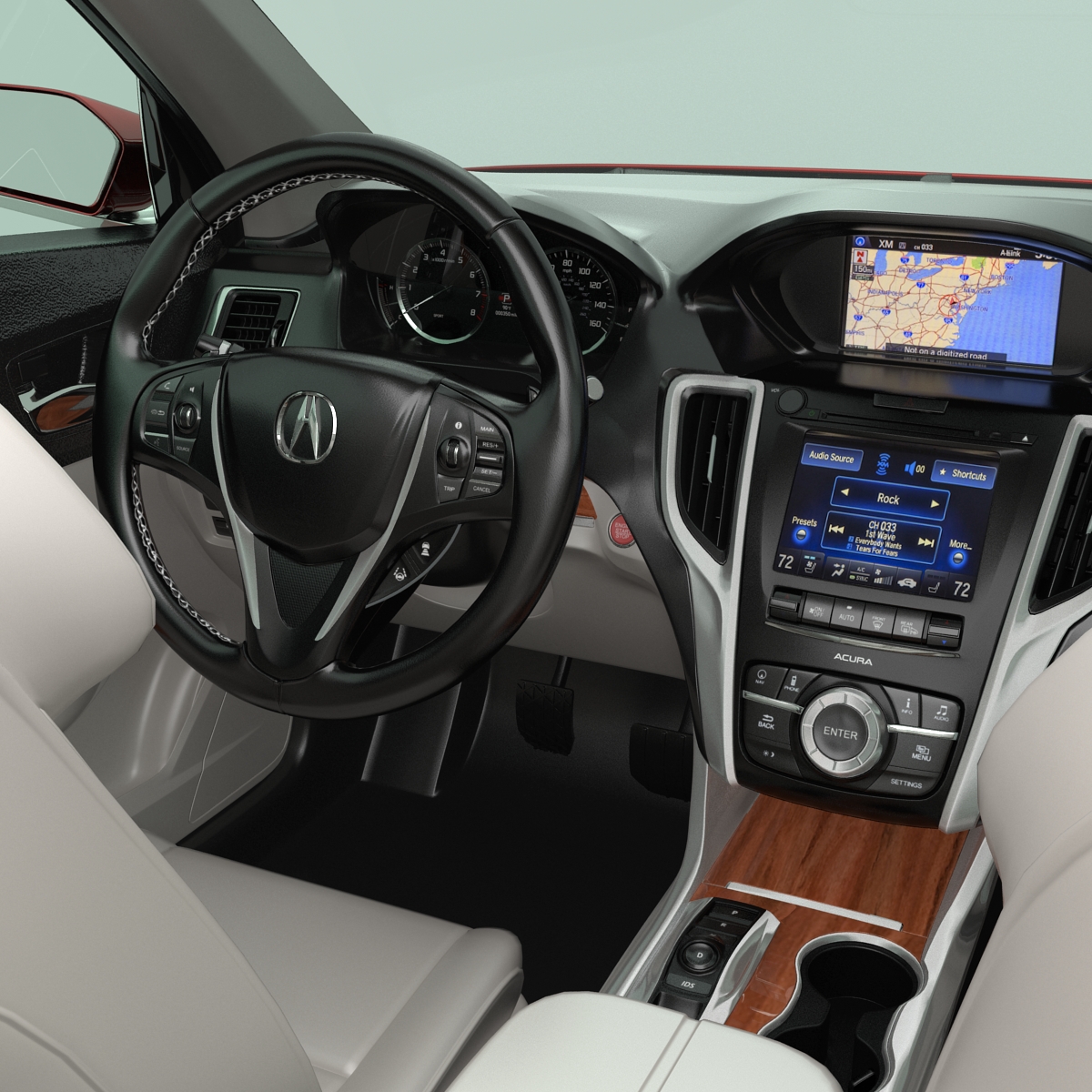 Acura TLX 2015 3D model