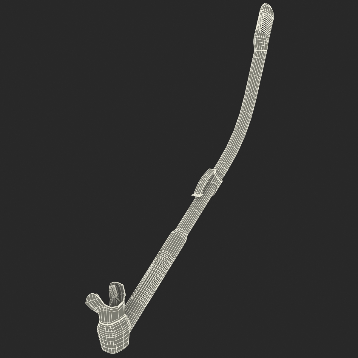 Diving Snorkel 3D model