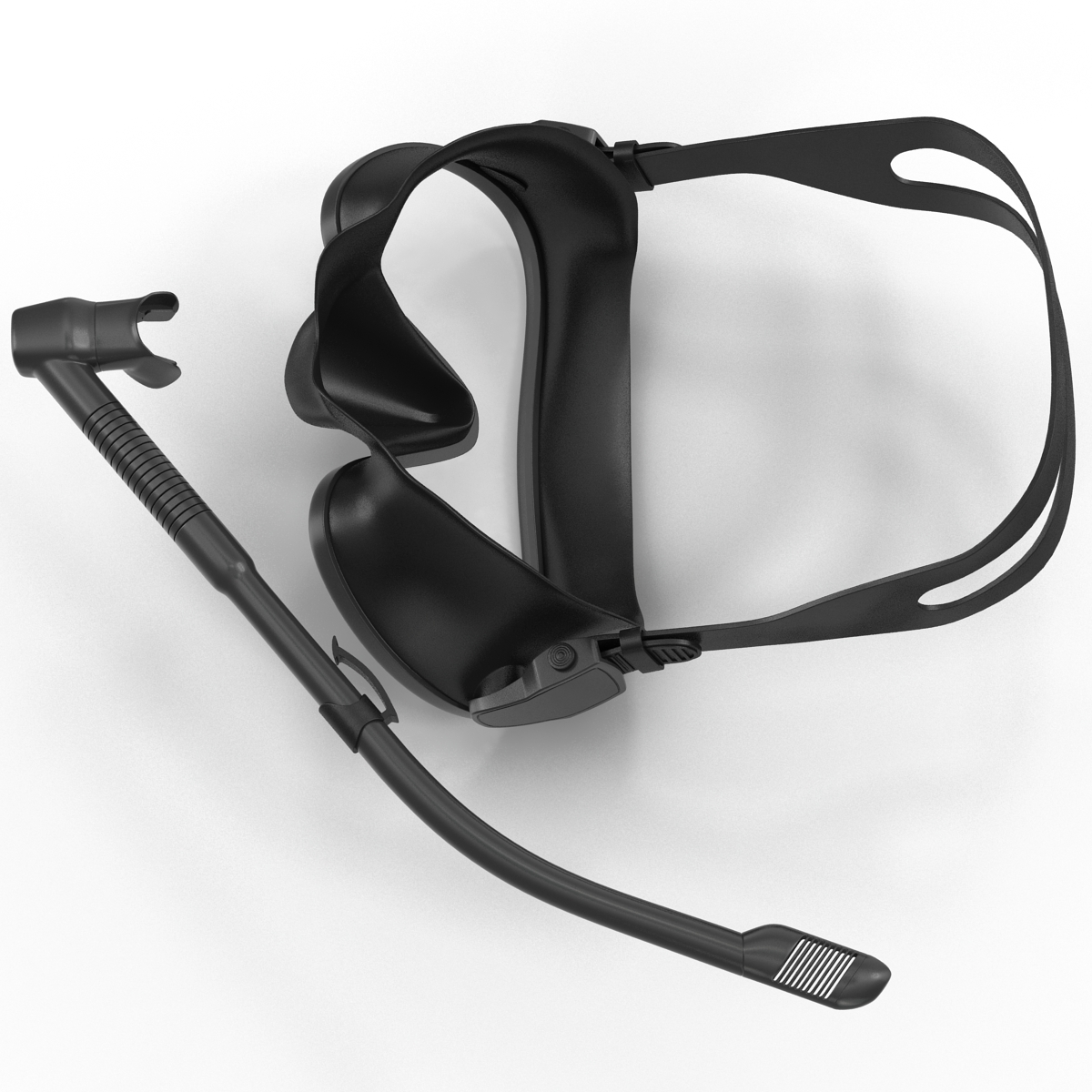 Scuba Mask and Snorkel 3D