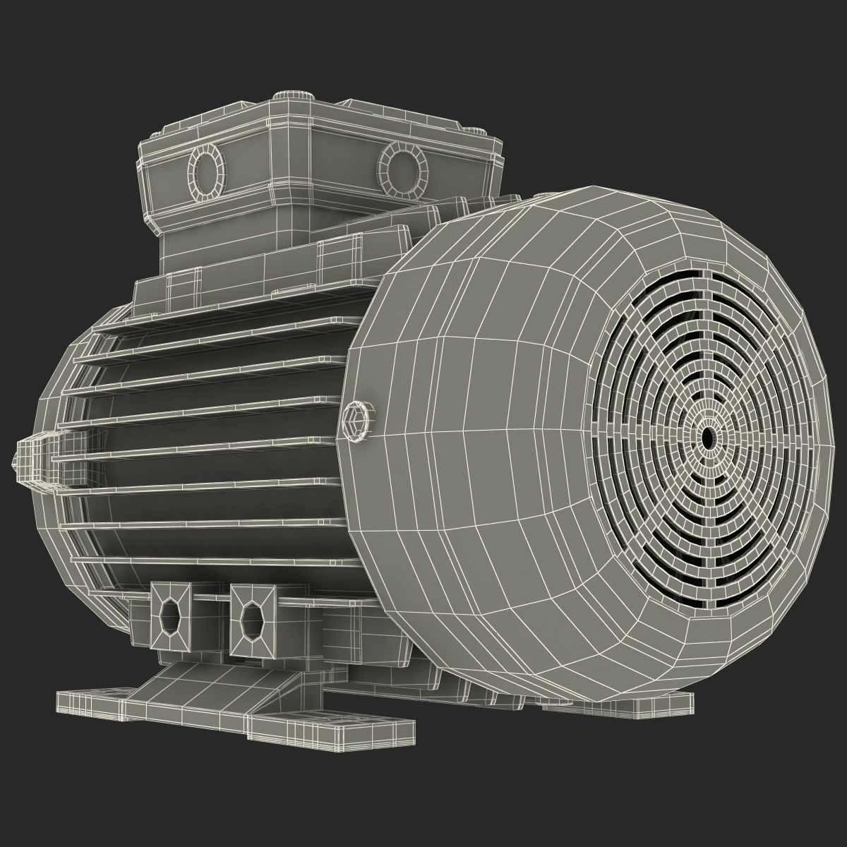 Electric Motor 3D model