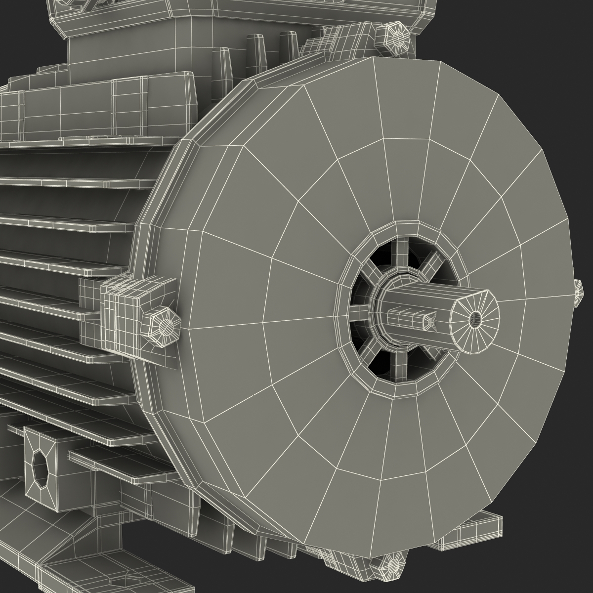 Electric Motor 3D model