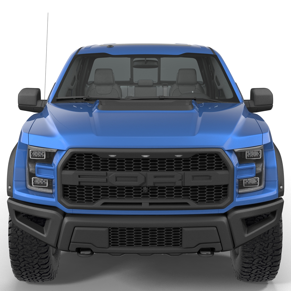 Ford F-150 Raptor 2017 3D