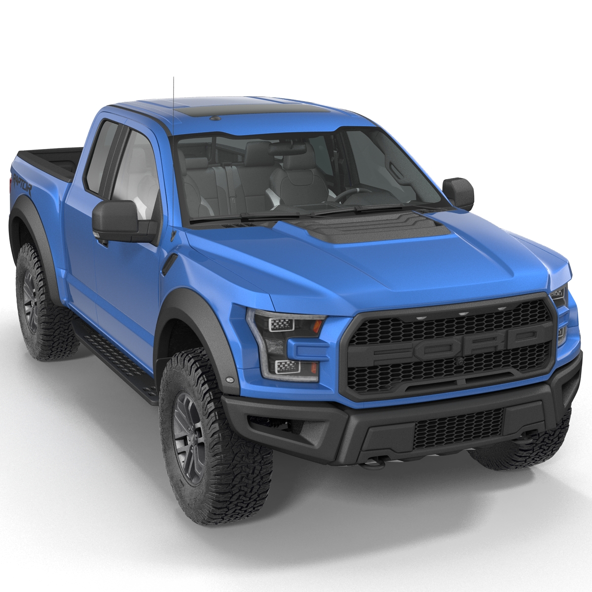 Ford F-150 Raptor 2017 3D