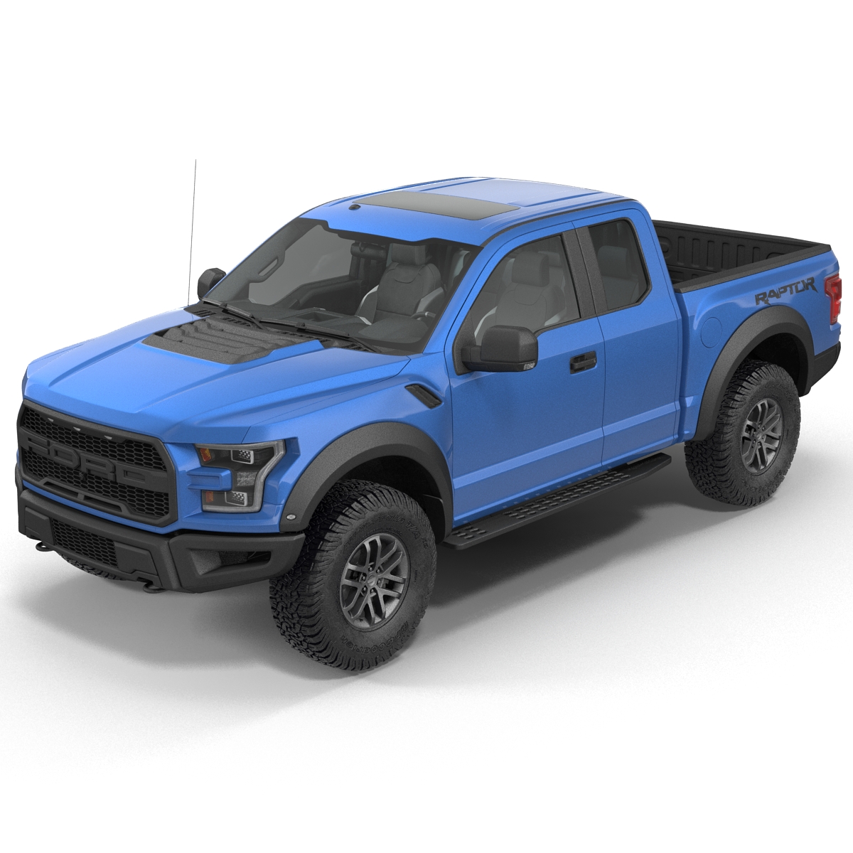 Ford F-150 Raptor 2017 3D